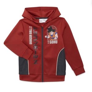 Dragon Ball Z Boys' Active Jacket Zip Hoodie